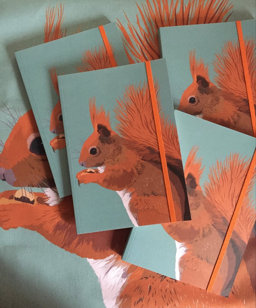 Image of Red Squirrel Notebook