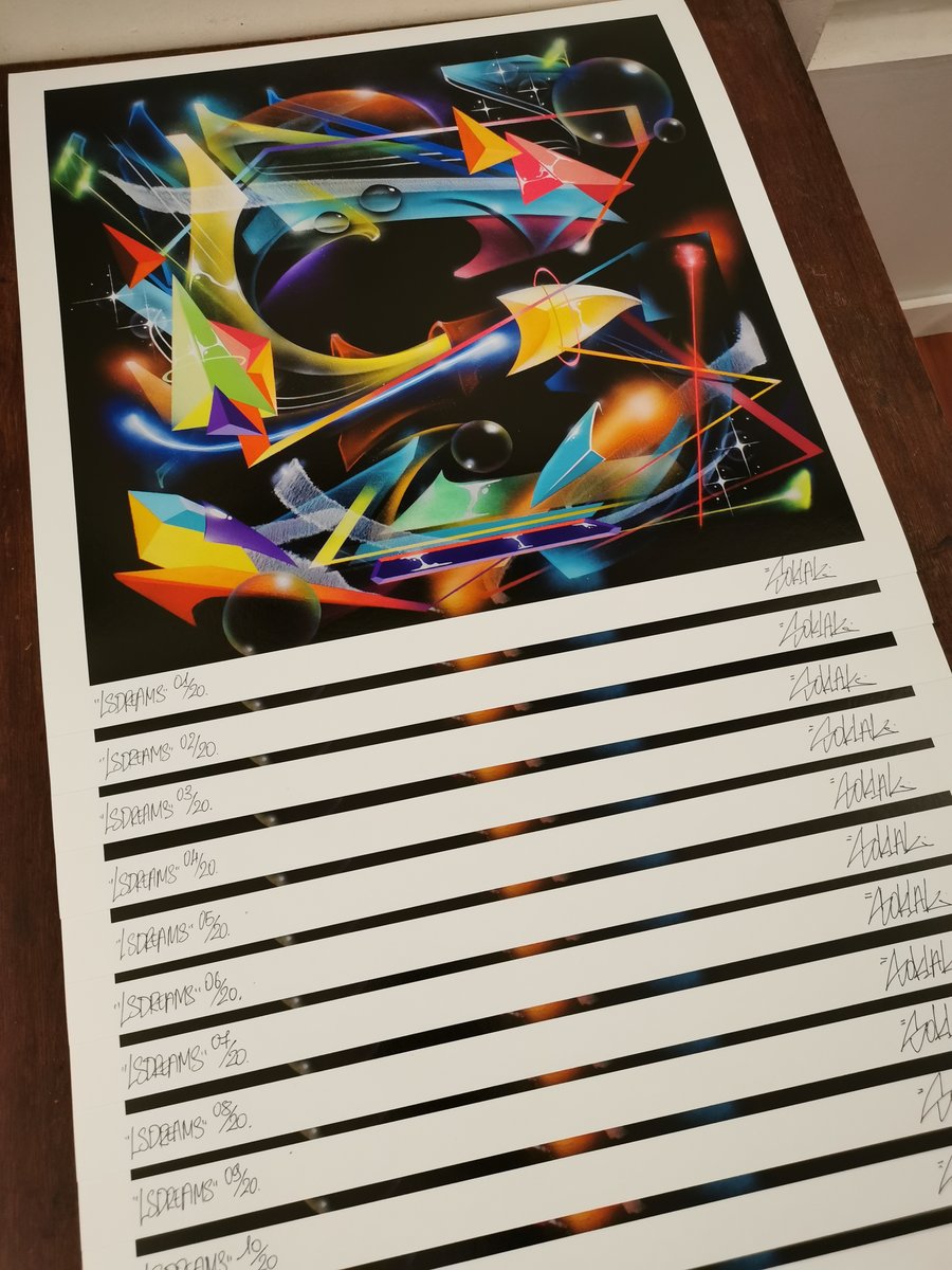 lsdreams Soklak LSDreams #2 Fine Art Print | SOKLAK SHOP