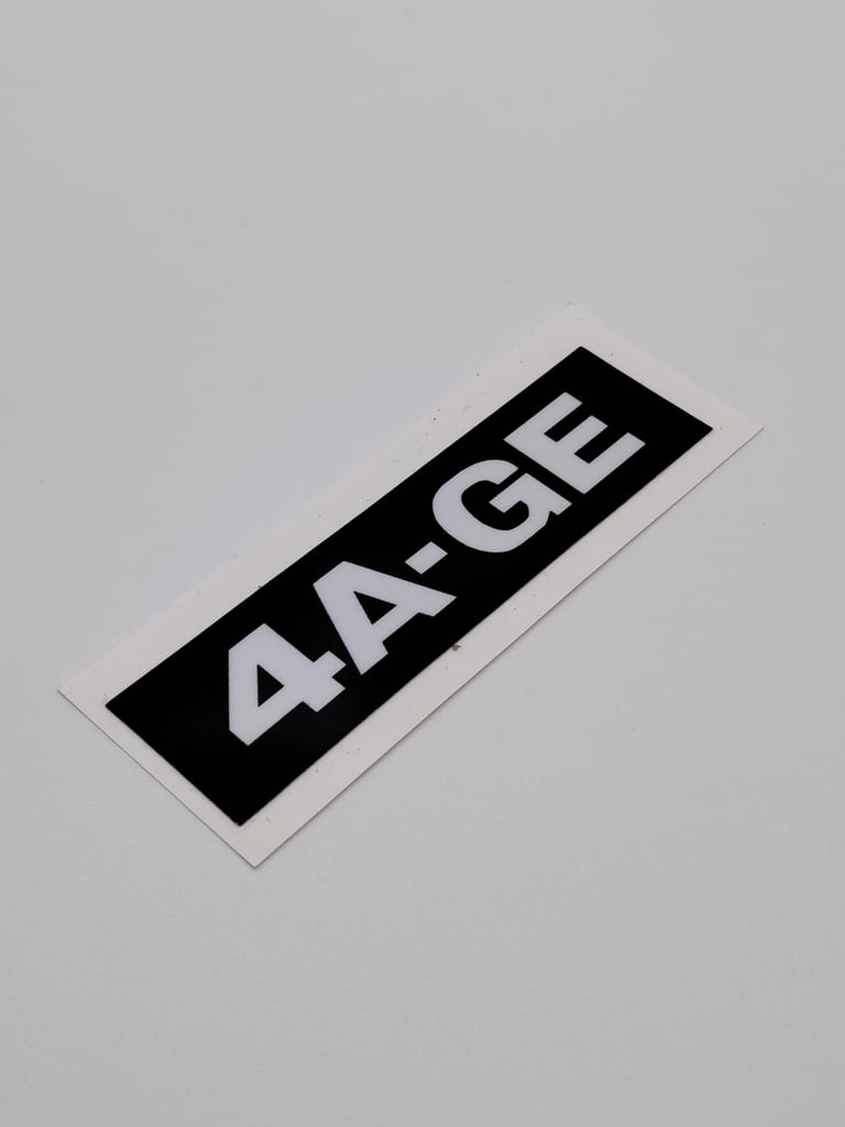 Cam Cover Decal