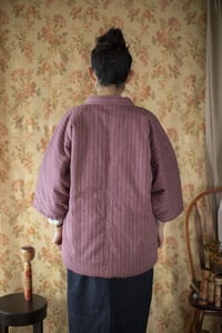 Image 2 of Hanten Jacket - Sashiko Stitch/Pink  