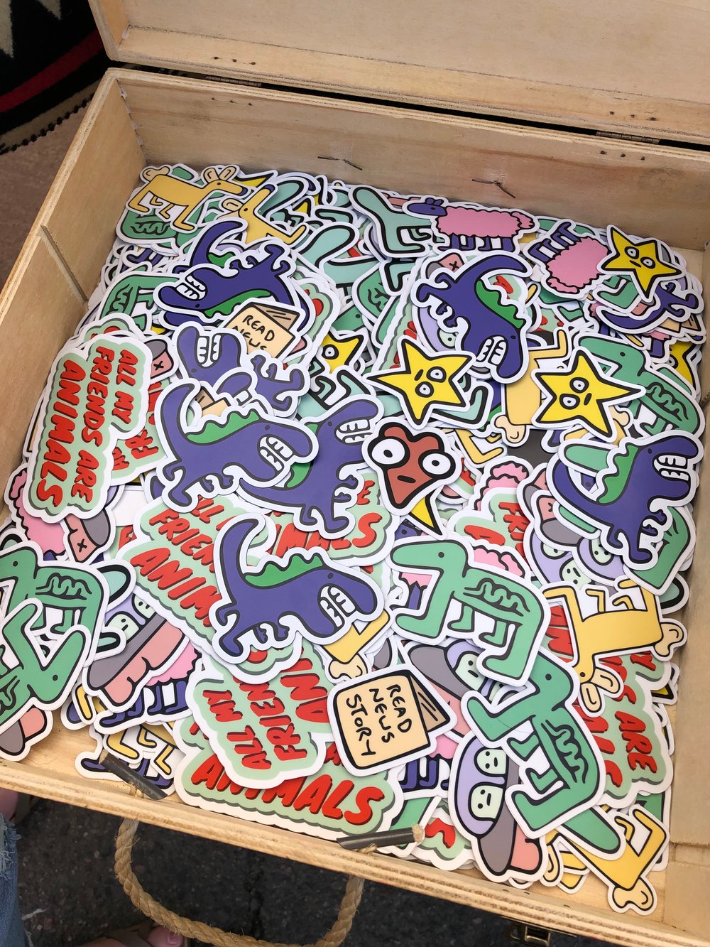Image of 4 Stickers for $10