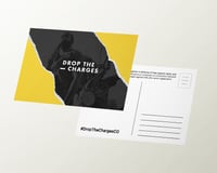 Drop the Charges Postcard