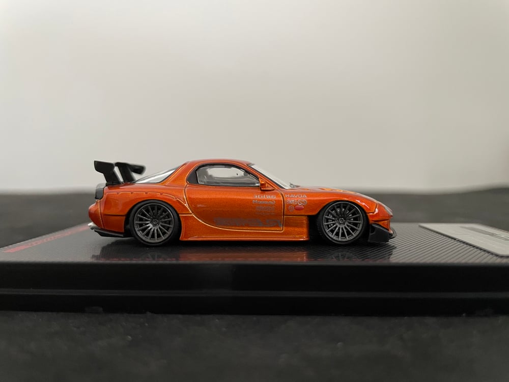 Image of 1/64 IGNITION MODEL RE Amemiya RX-7(FD3S) orange metallic 