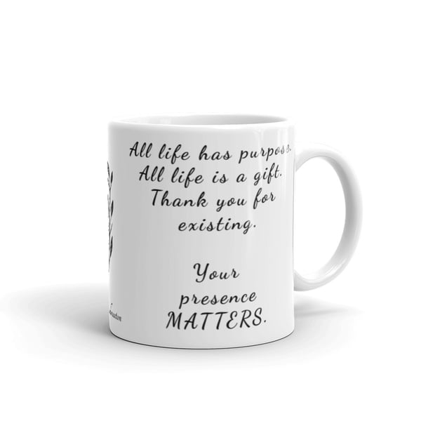Image of Thank You For Existing Mantra Mug