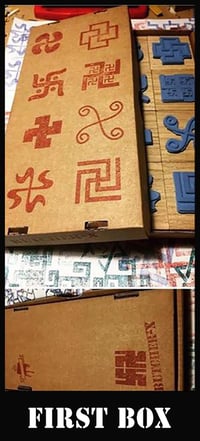 Image 1 of Tampons Swastika / Swastika rubber stamps