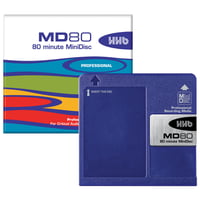 HHB MD80 Professional Grade 80 Minute MINIDISC *5-PACK