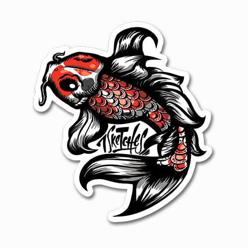 Image of Koi Fish Sticker