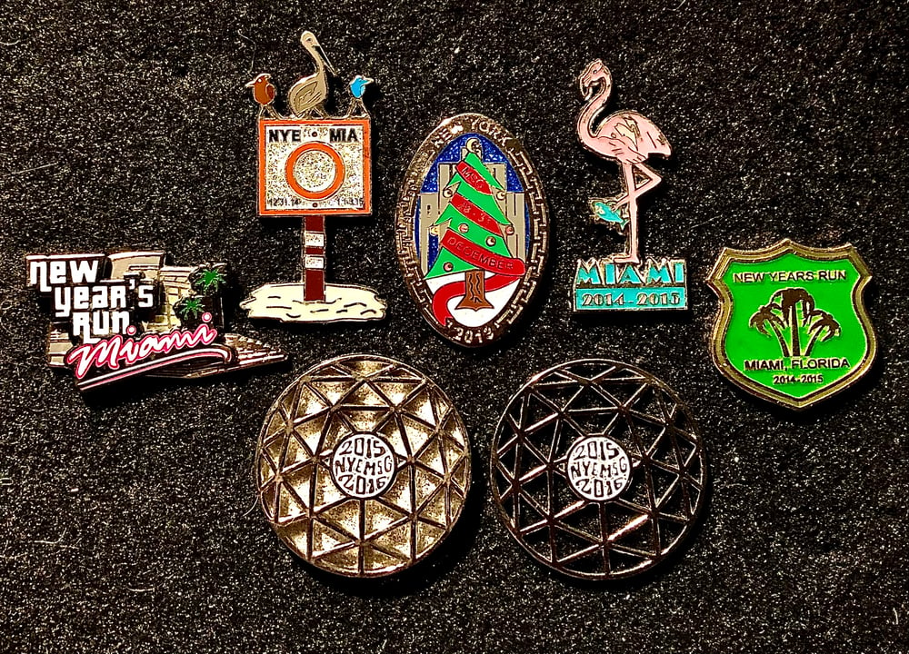 Image of New Year’s pins