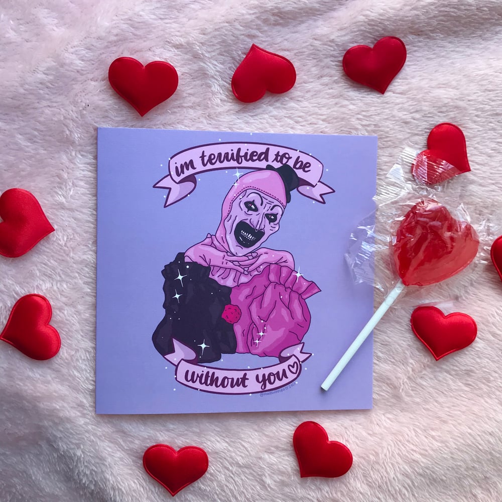 Image of Terrifier Valentine’s Day card 🩸❤️