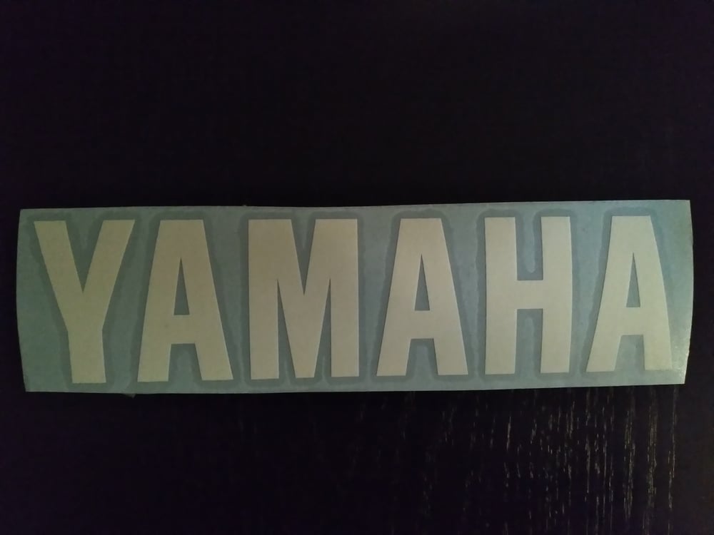 Image of Yamaha Decals    8.5" x 2.5"