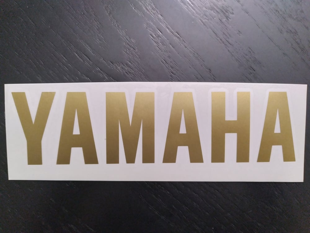 Yamaha Decals 