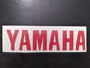 Yamaha Decals    8.5" x 2.5"