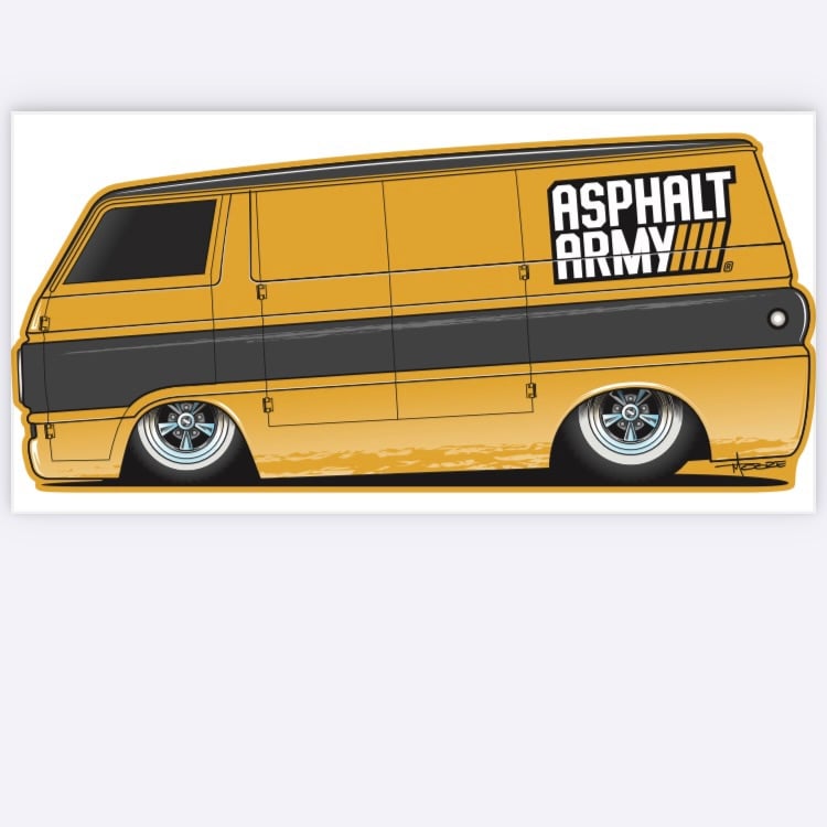 Image of Vannin’ sticker