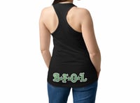 Image 4 of BFOL/Protected fitted racerback tank top
