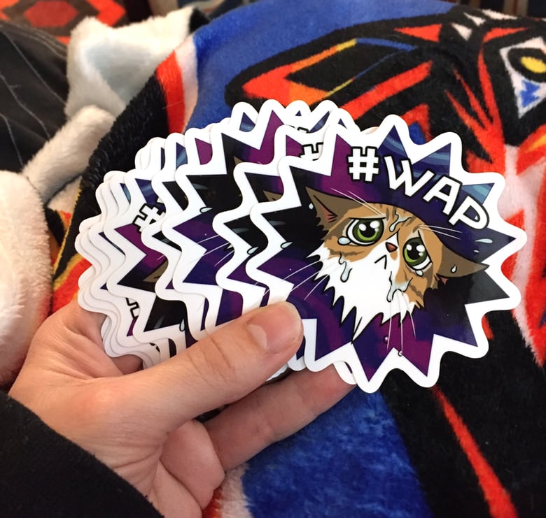 Image of WAP Sticker