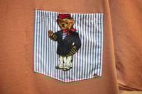 Image 3 of Cinnamon Teddy Bear Pocket Tee Shirt
