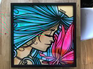 Image of Inkie Perspex 50x50