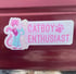 Catboy Enthusiast Bumper Sticker Image 3