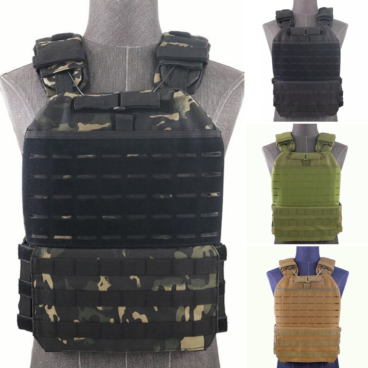 Image of Weighted Tactical Training Vests 