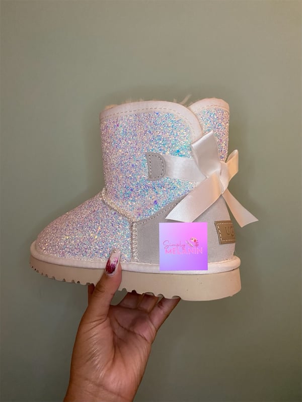 Image of glitter boots ✨.