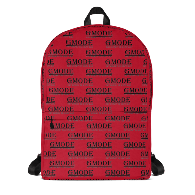 G Mode Pattern Back Pack (Red)