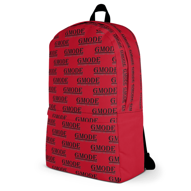 G Mode Pattern Back Pack (Red)