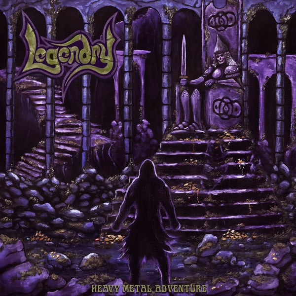 Image of Legendry "heavy metal adventure" LP / PATCH