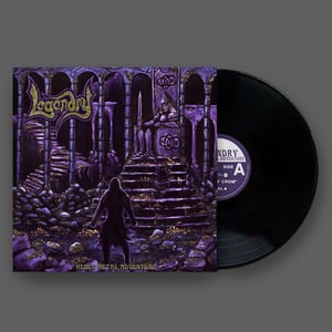 Image of Legendry "heavy metal adventure" LP / PATCH