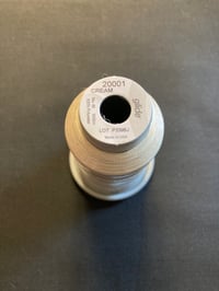 Image 2 of Glide Thread 40wt—1000 meter spool, Cream