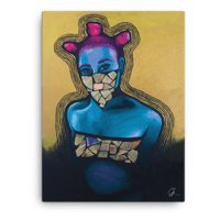 Image 1 of Femme Digitale Canvas Print