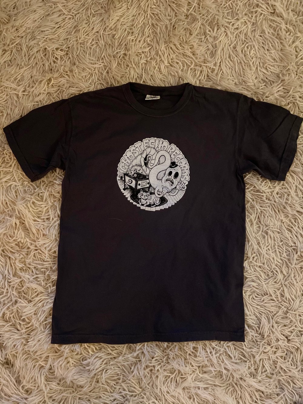 Ghost Echo Records Logo T Shirt