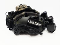 Image 1 of "LIKE BANG" laser cut multicam black/white gitd 