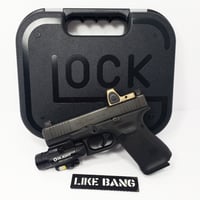 Image 3 of "LIKE BANG" laser cut multicam black/white gitd 