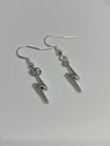 Lightning bolt earrings