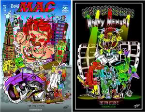 Image of Posters Heavy Mental,D.Mac