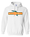 White  #BrowardExcellence Collection  Hoodie 
