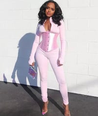 Leilah Jumpsuit 'Pink'
