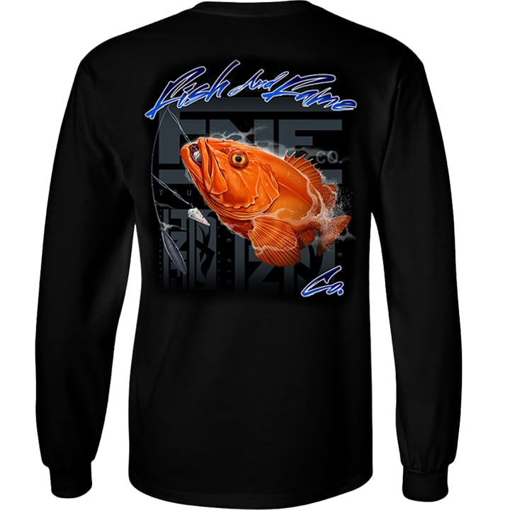 Image of Vermillion X long Sleeve (black)