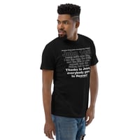 Image 1 of John 14:6 Black Fitted Short Sleeve T-shirt