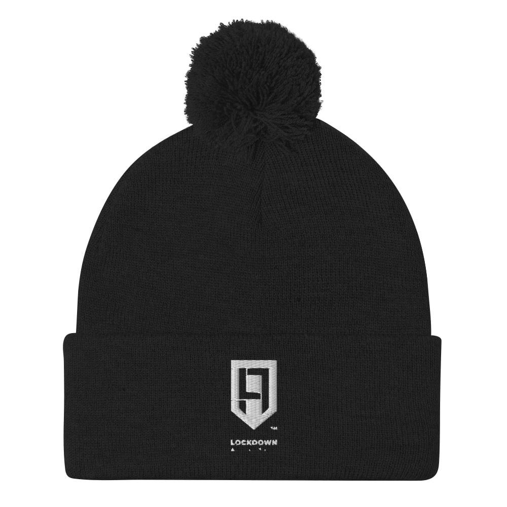 Image of Pom-Pom Knit Cap