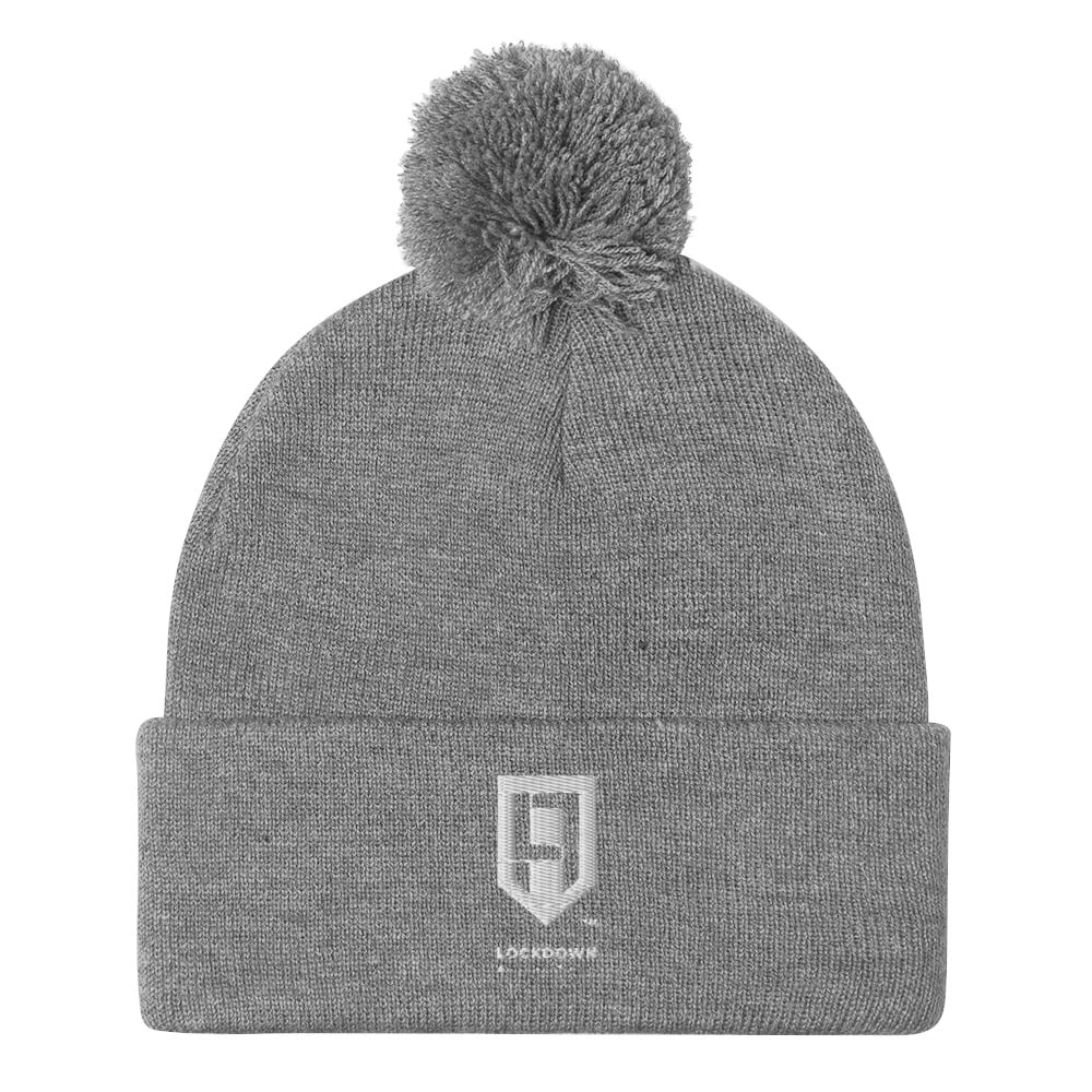 Image of Pom-Pom Knit Cap
