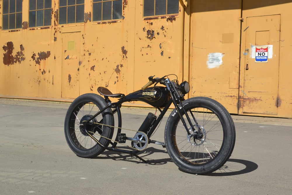 Image of IC stretched fat tire electric bike