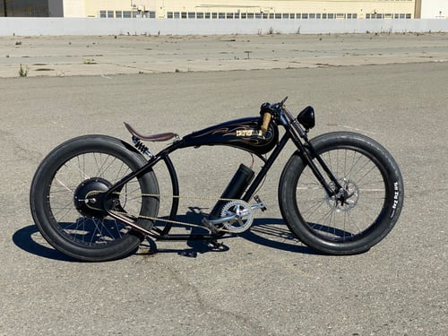 Image of IC stretched fat tire electric bike
