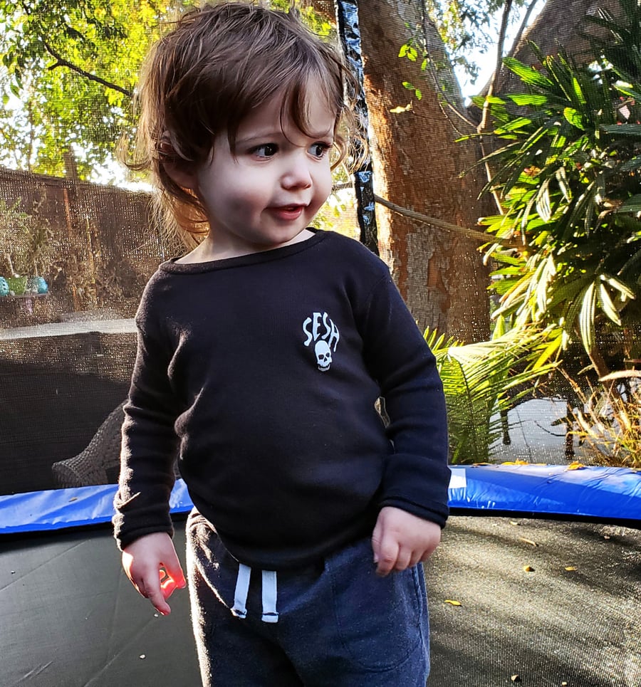 Image of KIDS Seshskull Unisex Long Sleeve PJ Top