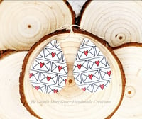 Love Letters 1.5" Earrings 