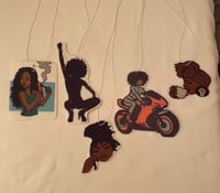 Image 3 of Personalize customize car air freshener with free vent clip