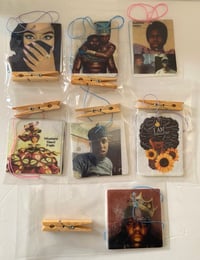 Image 4 of Personalize customize car air freshener with free vent clip