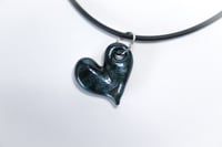 Image 4 of Glass Heart Pendants