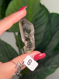 Image 20 of CHOOSE YOUR OWN NATURAL (UNPOLISHED) RUTILE IN QUARTZ POINT -BRAZIL-