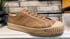 VEGANCRAFT vintage lo top camel sneaker shoes made in Slovakia  Image 3